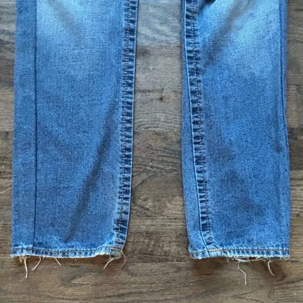 Vintage Y2K True Religion Y2K Ripped Distressed Bootcut Jeans • size 38